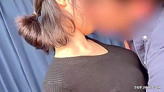 *completely Amateur 19-year-old First Shoot*slender And Big Breasts! Super Sensitive And Her Pussy Is Perfectly Tight. Creampie Deep In Her Vagina As A Punishment For Not Being Able To Contact Her. Review Bonus Available