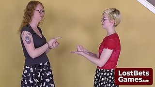 Embarrassingly Revealing Poses For The Loser Of The Strip Mogadishu Game With Aften Opal, Celestina Blooms And Pearl Sinclair