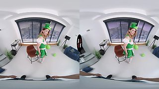 Sata Jones VR Porn: Fuck Me On St. Patrick's Day - VirtualTaboo