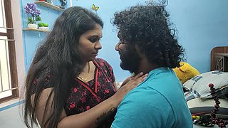 Mallu Hot Wife Fuck with Step Brother While Her Husband Not in Home