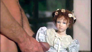 Blonde doll gets her hairy snatch nailed from behind