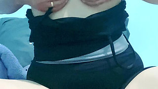 Come home from college and immediately use a vibrator until orgasm