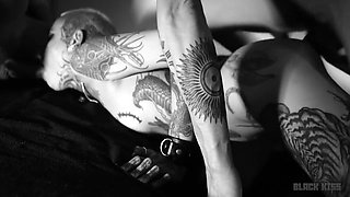 I Cum On Beka While Ed Fucks Her Ass - French Passionate Threesome