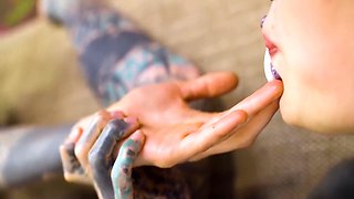 Alt Cutie Spreads Wide And Takes A Deep, Filthy Ass Fist Stretching Every Inch With Moans