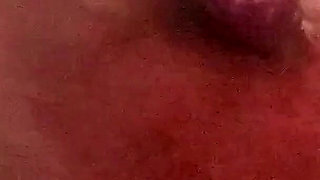 Tight Purple Tits Selfie