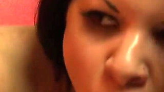 Perverted sperm games with student Amanda Jane