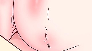 Bulma Urinated in the Toilet and Fell - She Woke up with a Dick Right Under Her Nose! Dragon Ball Hentai Cartoon Parody!