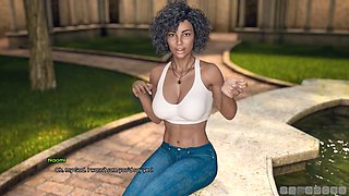 Summer Breeze stars in an animated visual novel about virtual sex and steamy adventures