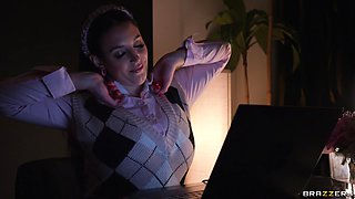 Fanfriction: Part 1 With Xander Corvus, Angela White - Brazzers