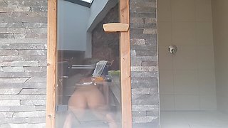 Fuck and Squirt Orgasm in Sauna with Perfect Body Dada Deville