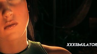 Lara Croft - W0mb Rider - FHD Monster Cock Animation