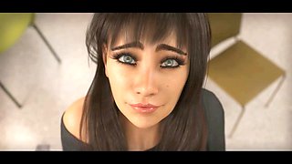 Anime cosplay babe Misskitty2k gets down in hentai action