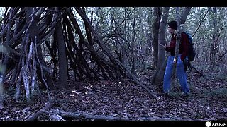 Valentina Nappi Frozen & Facefucked Hard in the Woods - Hypnotized Slut Used Rough