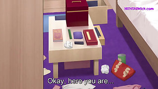 Secret Night with My Roommate Gets Interrupted by Stepsis - Anime Hentai, ENG Sub