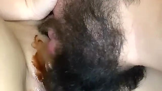 We poured chocolate and licked each other with my girlfriend