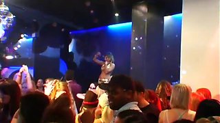 Raucous group banging session