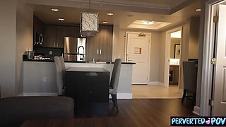 Perverted POV featuring Willow Ryder's cum on ass clip