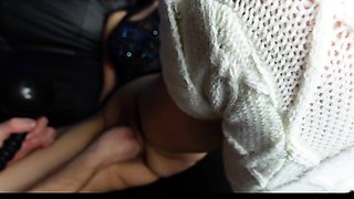 Extreme Pussy Stretching with Fisting and Huge Dildo Ball