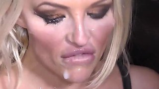 Hot UK MILF and Her Sexy Friend Pleasing Multiple Dudes