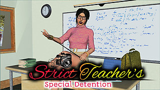 Strict Teacher's Special Detention - Learn the Hard Way!"