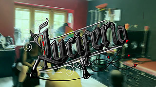 Adult school humiliation - HAND TAWSING - Zeida and Luciferia French Mistress