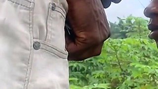 The Farmer's BBC Fucks and Pisses Outdoor Teen