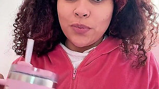 Get Ready with Me for a Custom Fart Fetish Video Drinking Milk and Getting Super Gassy