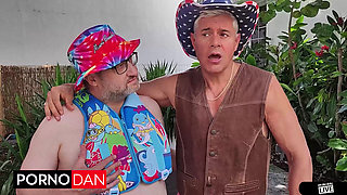 Porno Dan's Intense Squirting Threesome W Sexy Spinners Riley Star & Laye Rae - Porno Dan 4k