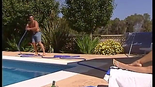 Pool Sex on Vacation