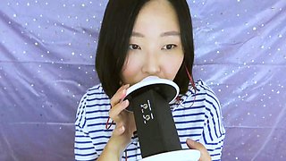 Korean hottie ear licking name in description