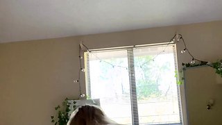 Blonde emo amateur solo masturbation