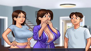 Animated hentai action with monster dicks and naughty stepmom fantasies
