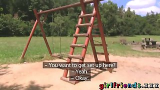 Gfs exhibitionist lezzies outdoor sex
