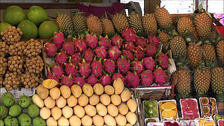 Big Mango Masturbation in Thailand!