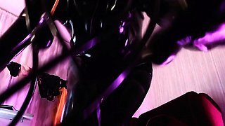 Amateur striptease and Solo masturbation