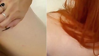 Cece Larue and Izie Bella- Lesbian 69-face-sitting POV and Male Threesome
