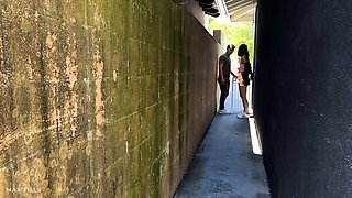 Max Fills - Secret Alleyway Fuck With Girlfriend Hiding