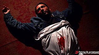 Bonnie Rotten in Darkly Seductive Horror Hotel Scene