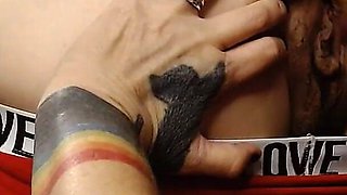 Licking Pussy Behind Ass Tease Turned Into Orgasm Lesbian