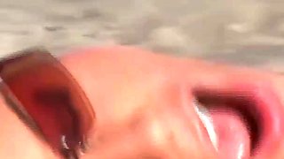 Classic Porn Fucking the Ass of Pornstar Caylian Curtis on the Beach