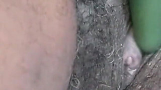 Fucking My Pussy with Powerful Vibrator Dildo