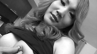 Asian pleasure for a big hard cock