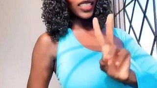 Sexy Natural Kenyan Ebony Babe Short Clip Just for You #01