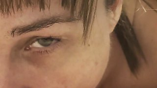 Mature Cougar Sucking All the Cum Out and Swallowing Every Last Drop