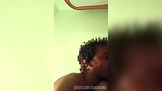 Bhabhi with Lover Having Fun in Alone Time