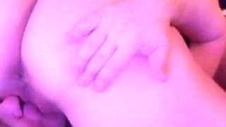 Lustful Husband Licks Pussy His Lady's and She Cums.