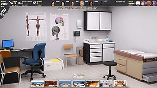 Cure My Addiction [v0.11.1] Part 9 Doctor Striptease - Best Handjob Ever.. by Loveskysan69
