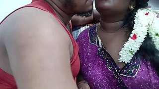 Desi Wife Veni Hot Blowjob and Big Natural Tits Sucking Milk