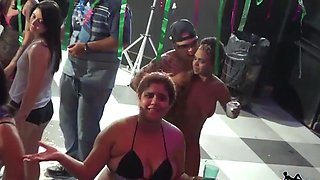 Hardcore group sex party with insatiable Brazilian girls
