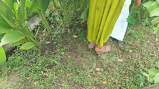 Indian Forest Garden Nearby My House Garden Out Side Hot Deshi Girl Fucking - Sucking Big Cook Blowjob